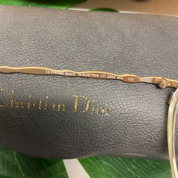 Christian Dior Vintage Reading Eyeglasses & Hard case - Picture 8 of 9